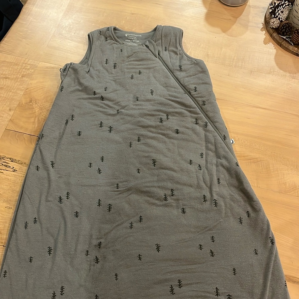 Gunamuna forest print sleep bag 2.6 TOG 9-18m